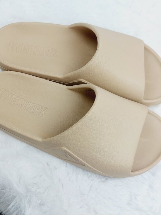  Men\'s Sand Tan Rest Day Comfort Slip-On Slide Sandal Size US 8 main image 6
